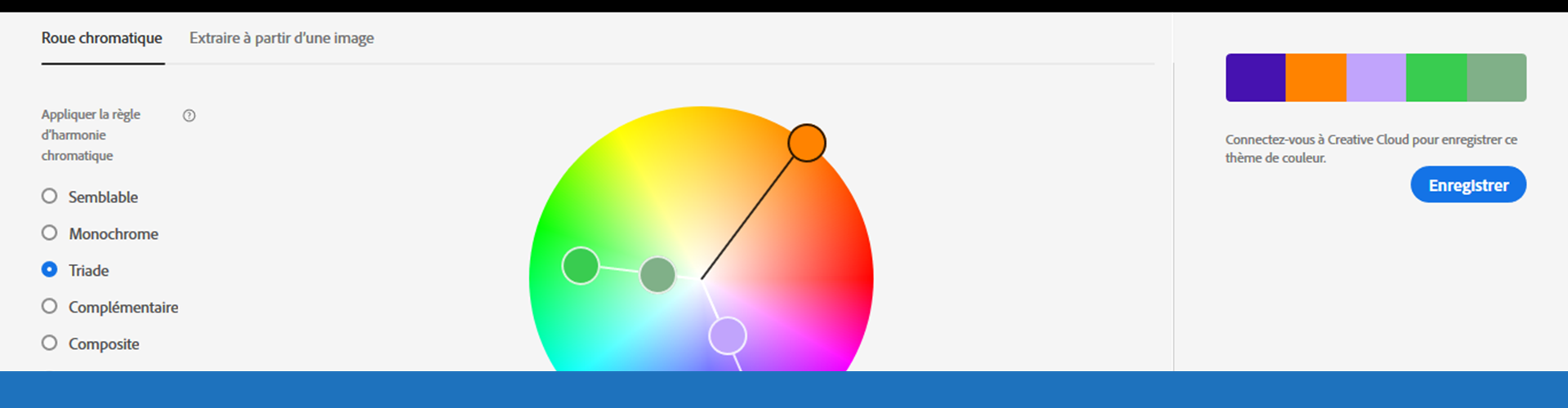 Outils de création de palette de couleurs